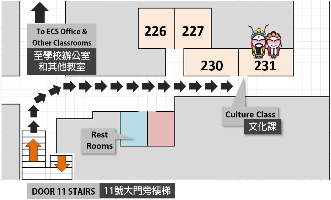 culture classroom at room 231